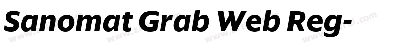 Sanomat Grab Web Reg字体转换